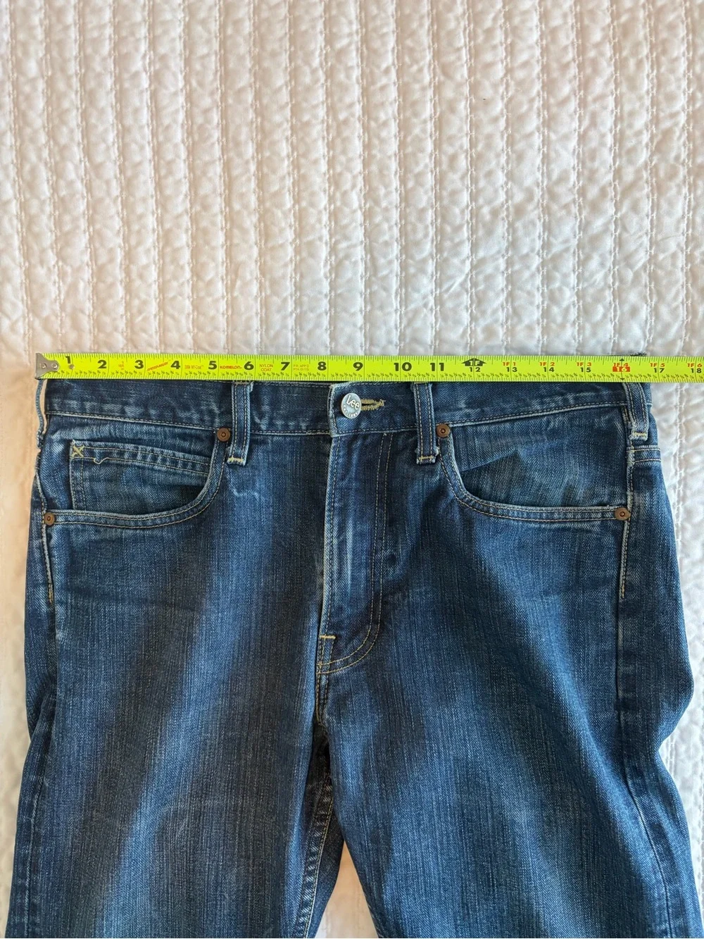 J.Crew X Lee Slim fit mid wash jeans men’s 32×32